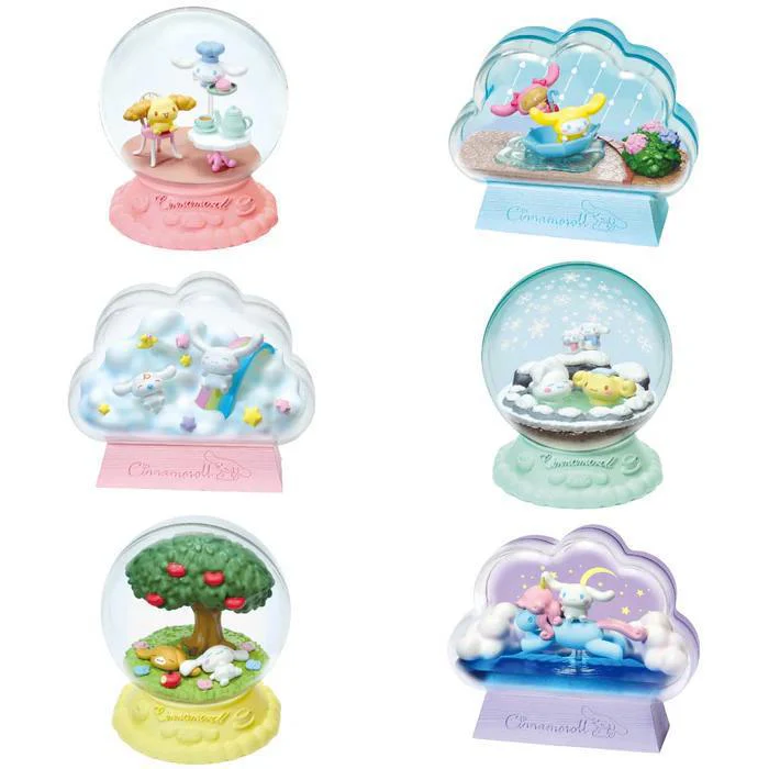 Re-Ment: Sanrio Characters - Cinnamoroll Terrarium Collection: Fluffy Happy Days