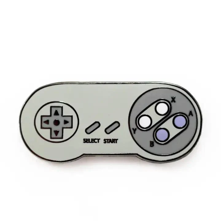 Real Sic: Snes Controller Enamel Pin