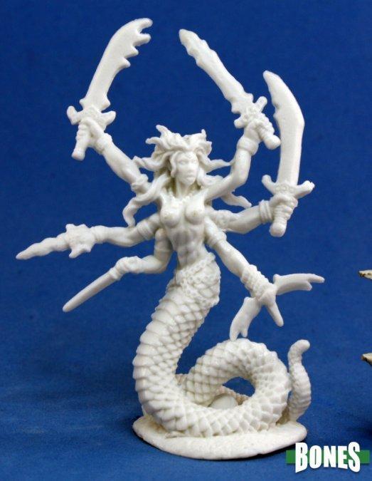 Reaper Miniatures: Dark Heaven Bones Classic - Vandorendra Snake Demon