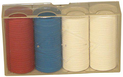 Red, White, and Blue 8 gram Poker Chips Box
