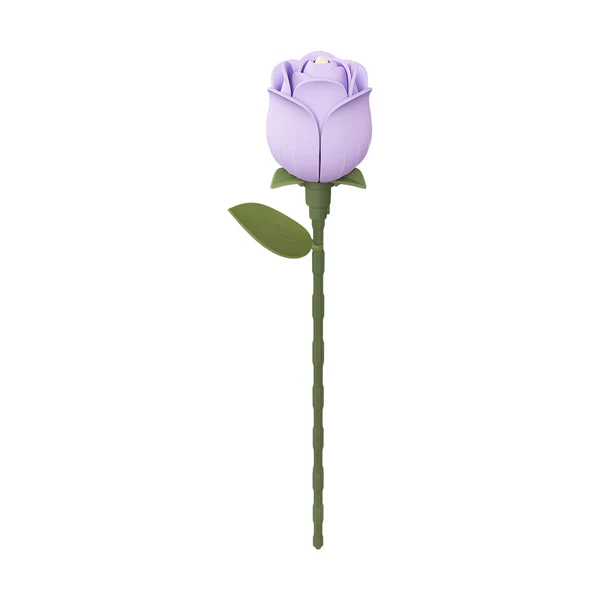 Rokr: Floral Art Series - Single Flower - Lavender Rose - Image 2