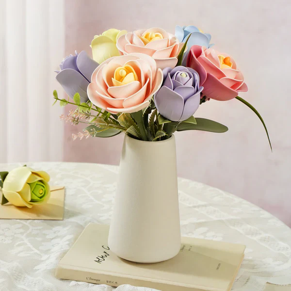 Rokr: Floral Art Series - Single Flower - Pink Camellia - Image 7