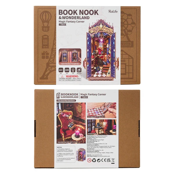 Rolife: Corner Diy Book Nook Shelf Insert - Magic Fantasy - Image 2