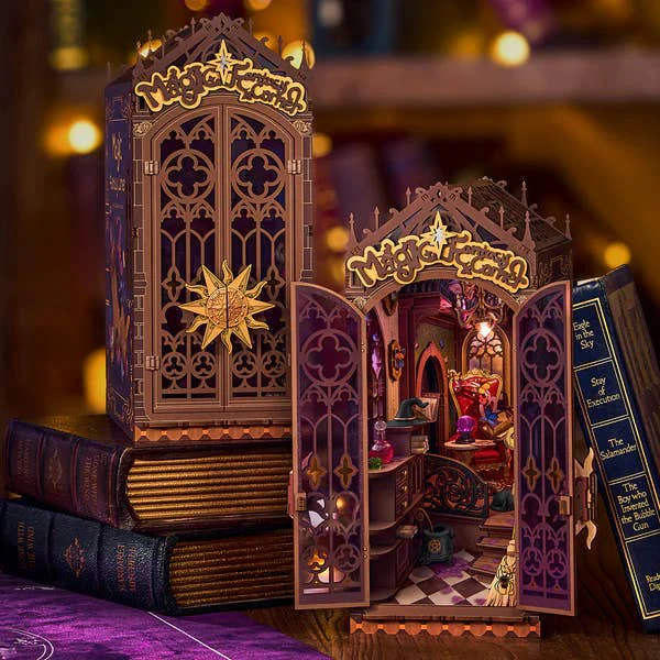 Rolife: Corner Diy Book Nook Shelf Insert - Magic Fantasy - Image 5