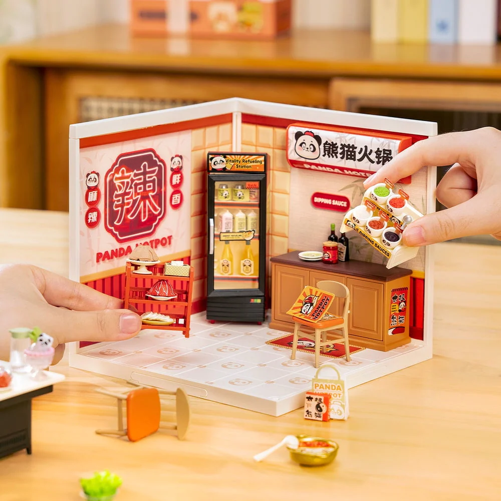 Rolife: Super Creator - Panda Hot Pot - Image 3