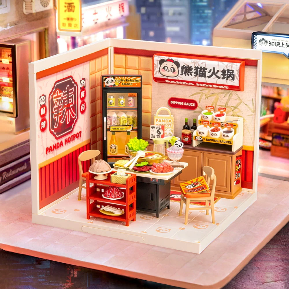 Rolife: Super Creator - Panda Hot Pot - Image 4