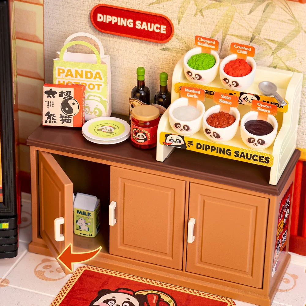 Rolife: Super Creator - Panda Hot Pot - Image 5