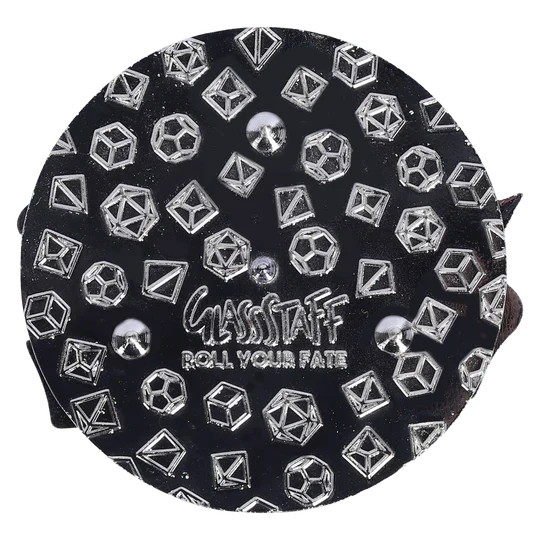 Roll Your Fate D20 Large Spinner Enamel Pin - Image 2