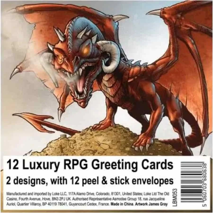 RPG Greeting Cards (12 Pack)
