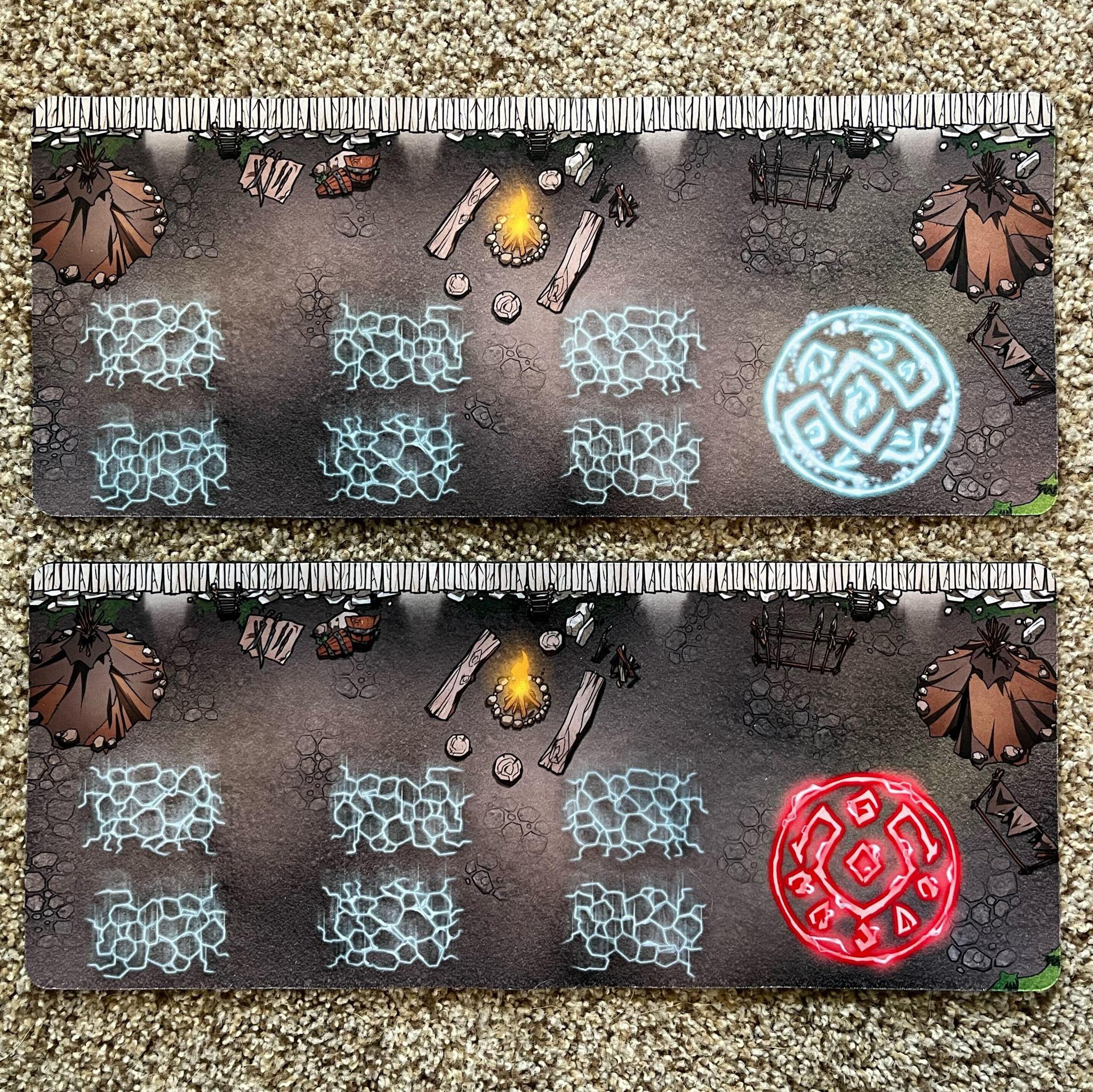 Siege Command - Player Mats (x2)