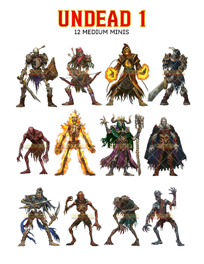 Skinny Minis: Undead 1