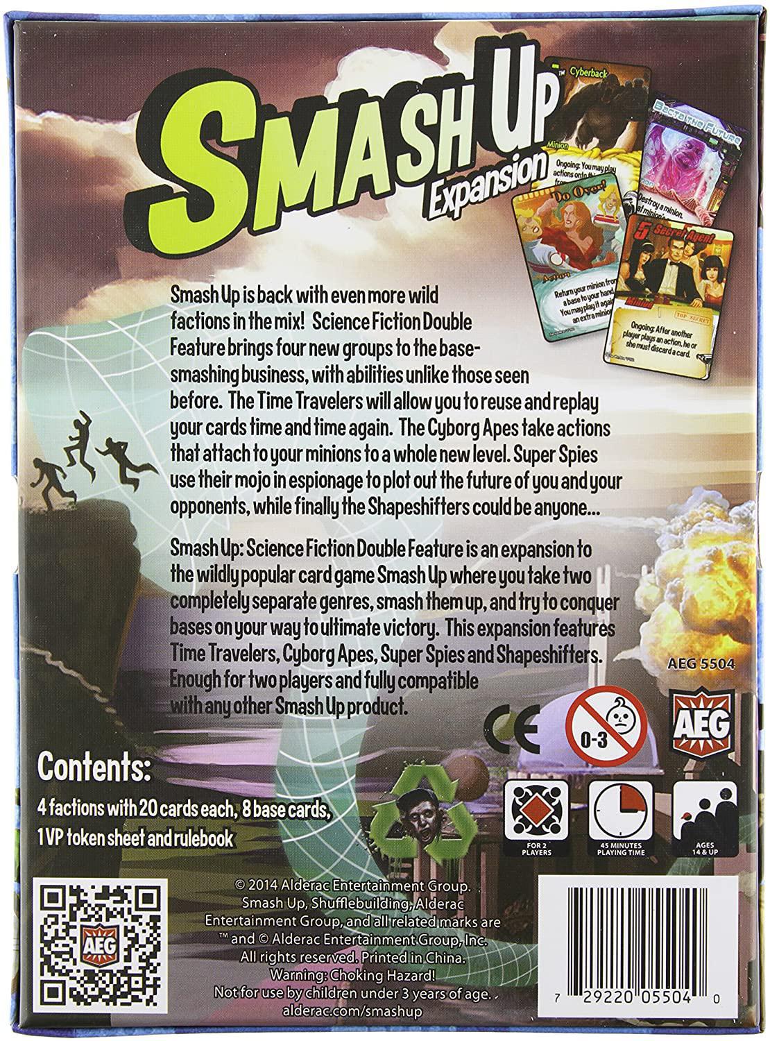 Smash Up: Science Fiction Double Feature Expansion - AEG - Image 2