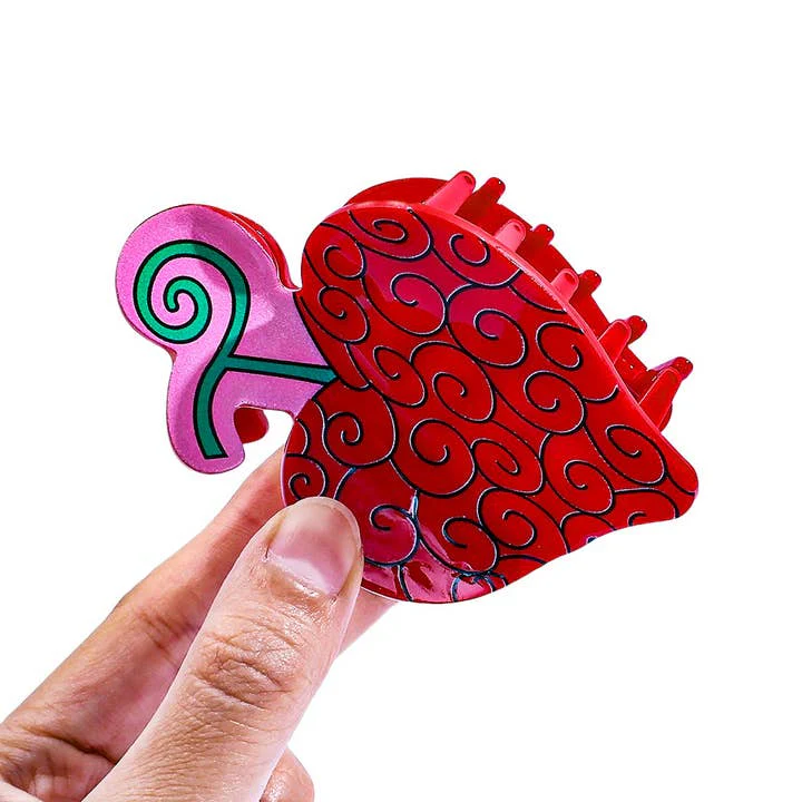 SoapElenGlen: Anime Devil Fruit Hair Clips - Purple Claw Clip - Image 2