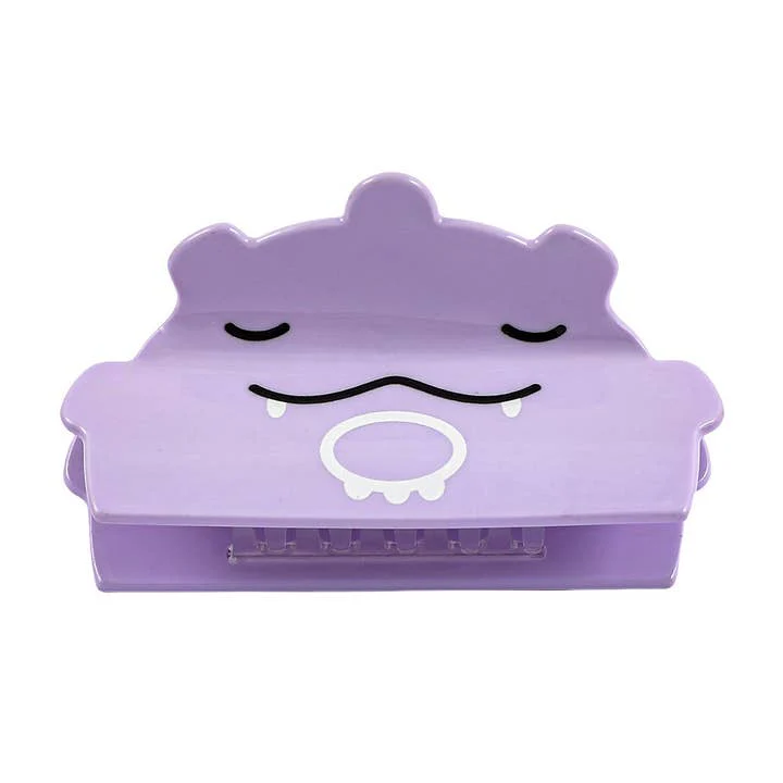 SoapElenGlen: Playful Purple Monster - Shaped Hair Clip - Light Purple