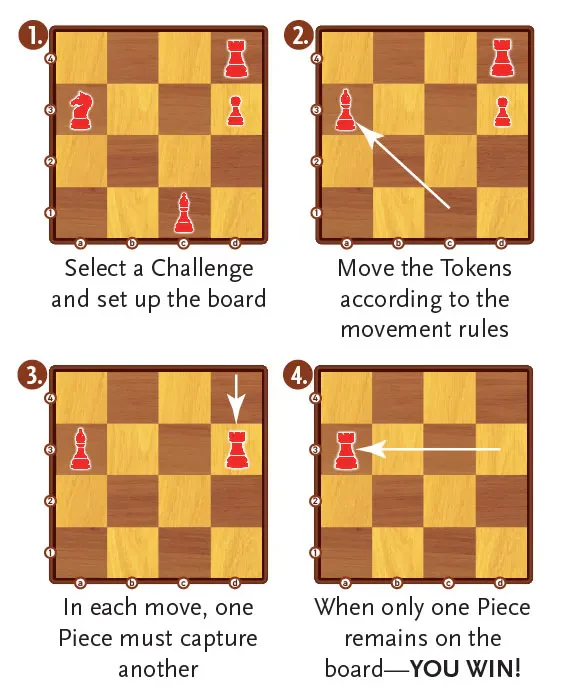 Solitaire Chess Magnetic Travel Puzzle - Image 3