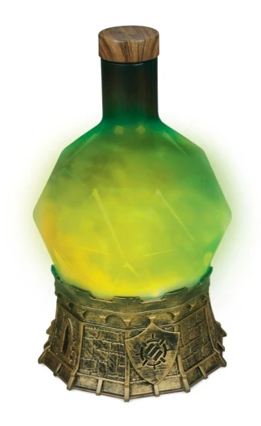 Sorcerer`s Potion Table Light - Green