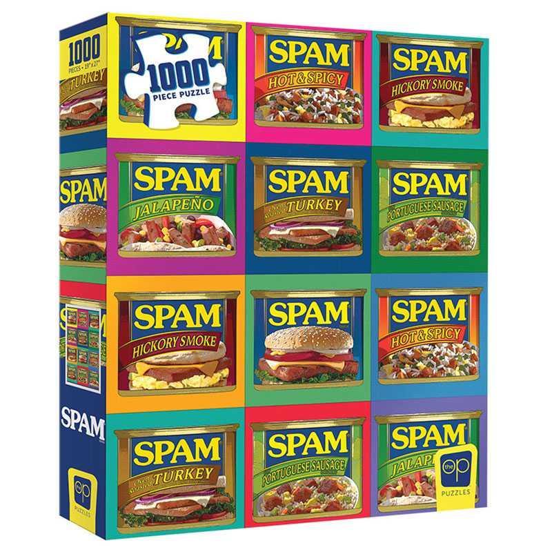 Spam: "SIZZLE. PORK. AND. MMMM." - 1000 Piece Puzzle