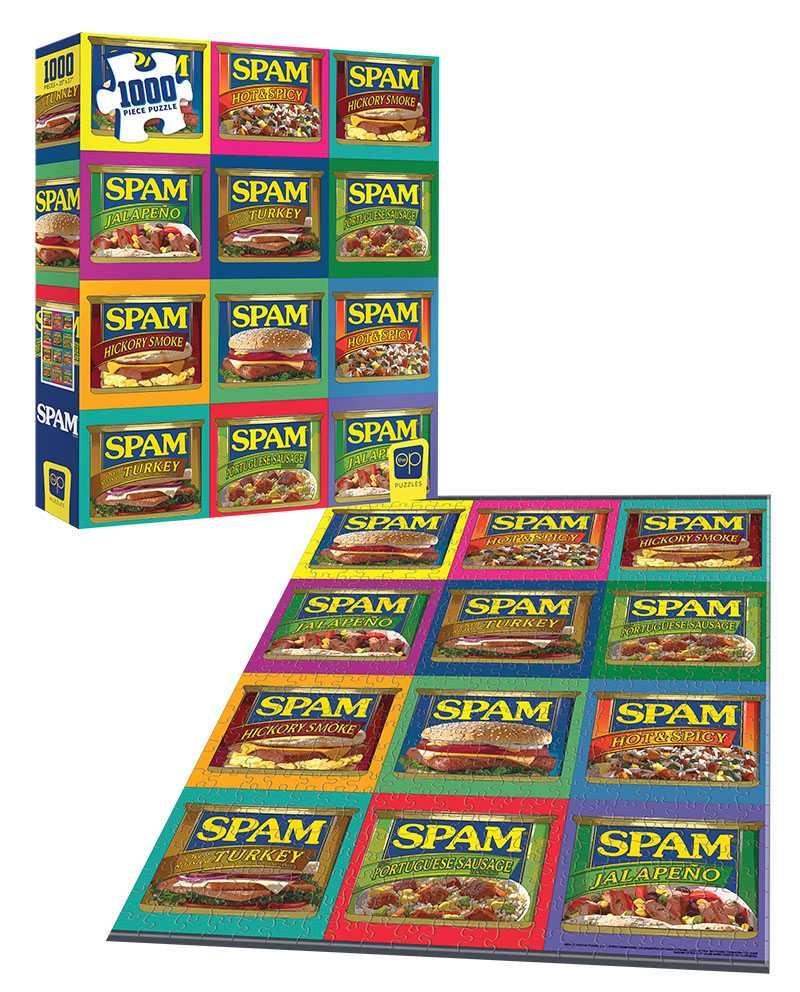 Spam: "SIZZLE. PORK. AND. MMMM." - 1000 Piece Puzzle - Image 7