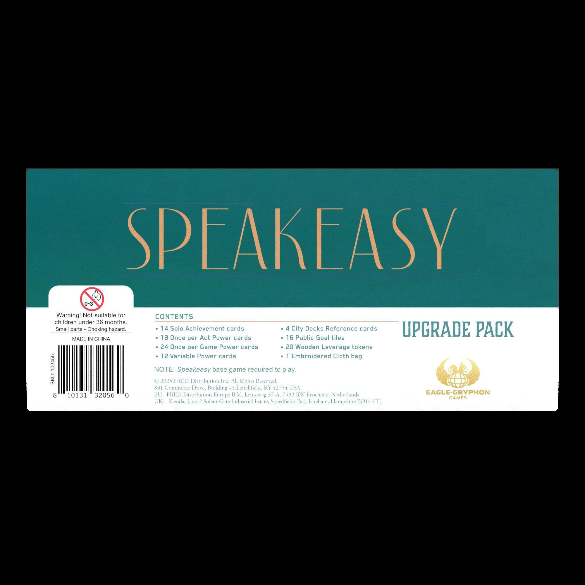 Speakeasy: Upgrade Pack