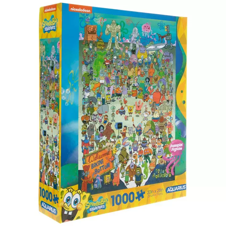 Spongebob Squarepants - Cast 1000 Piece Jigsaw Puzzle