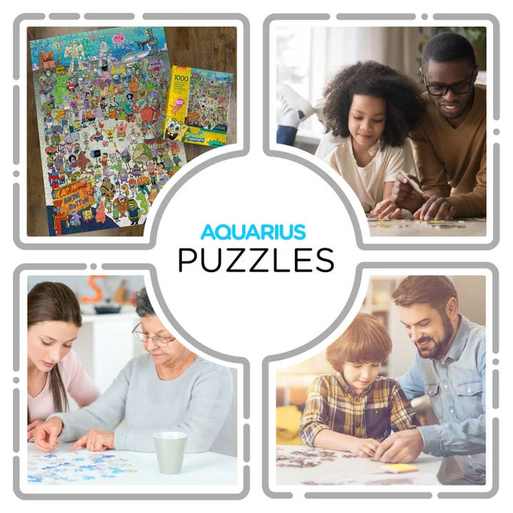 Spongebob Squarepants - Cast 1000 Piece Jigsaw Puzzle - Image 6