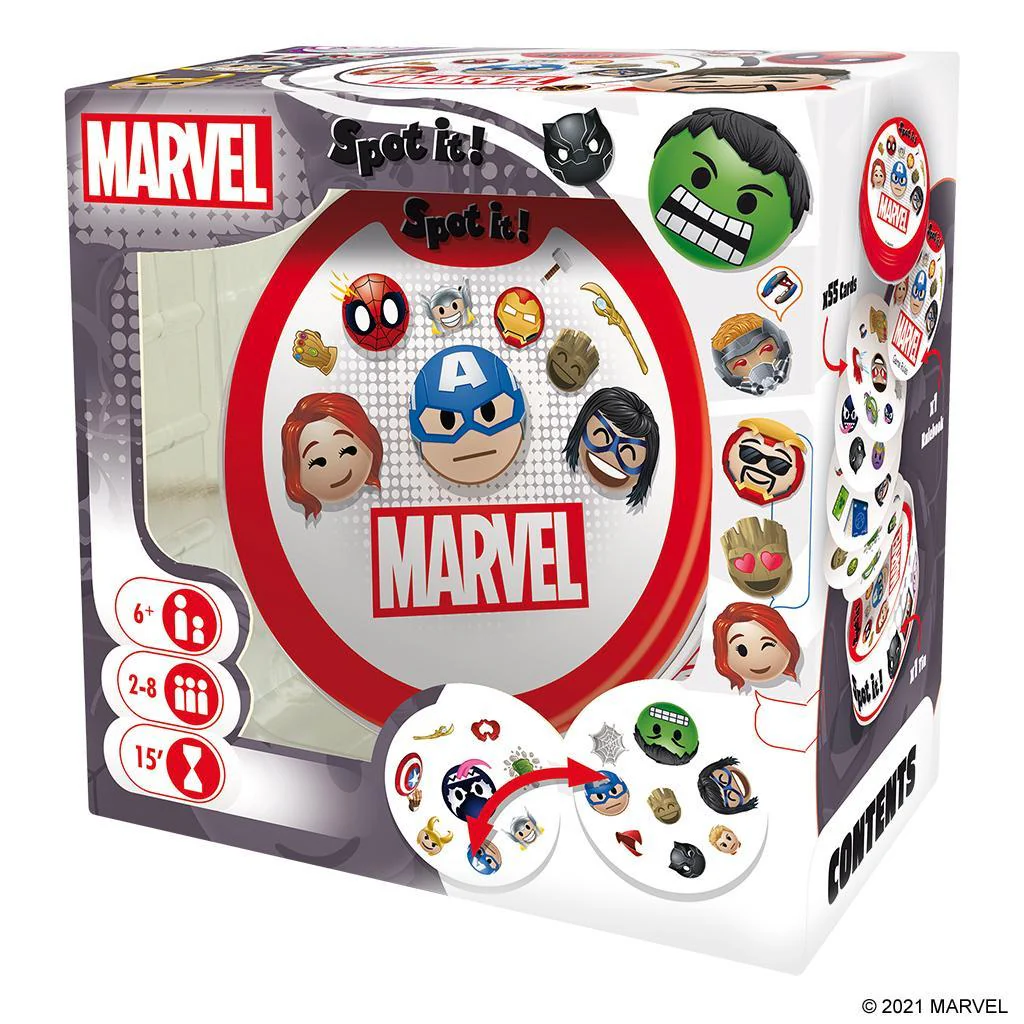 Spot It! Marvel Emojis (Box)