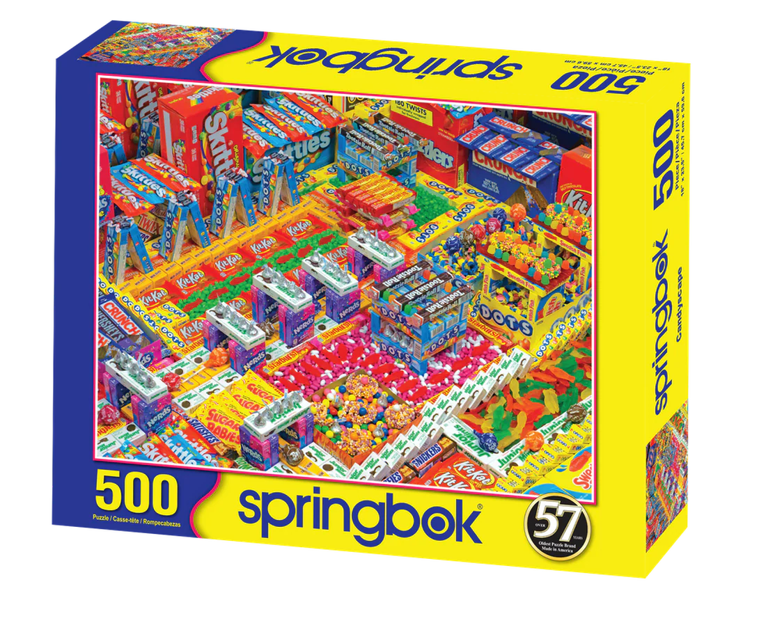 Springbok Puzzles: Candyscape - 500 Piece Puzzle