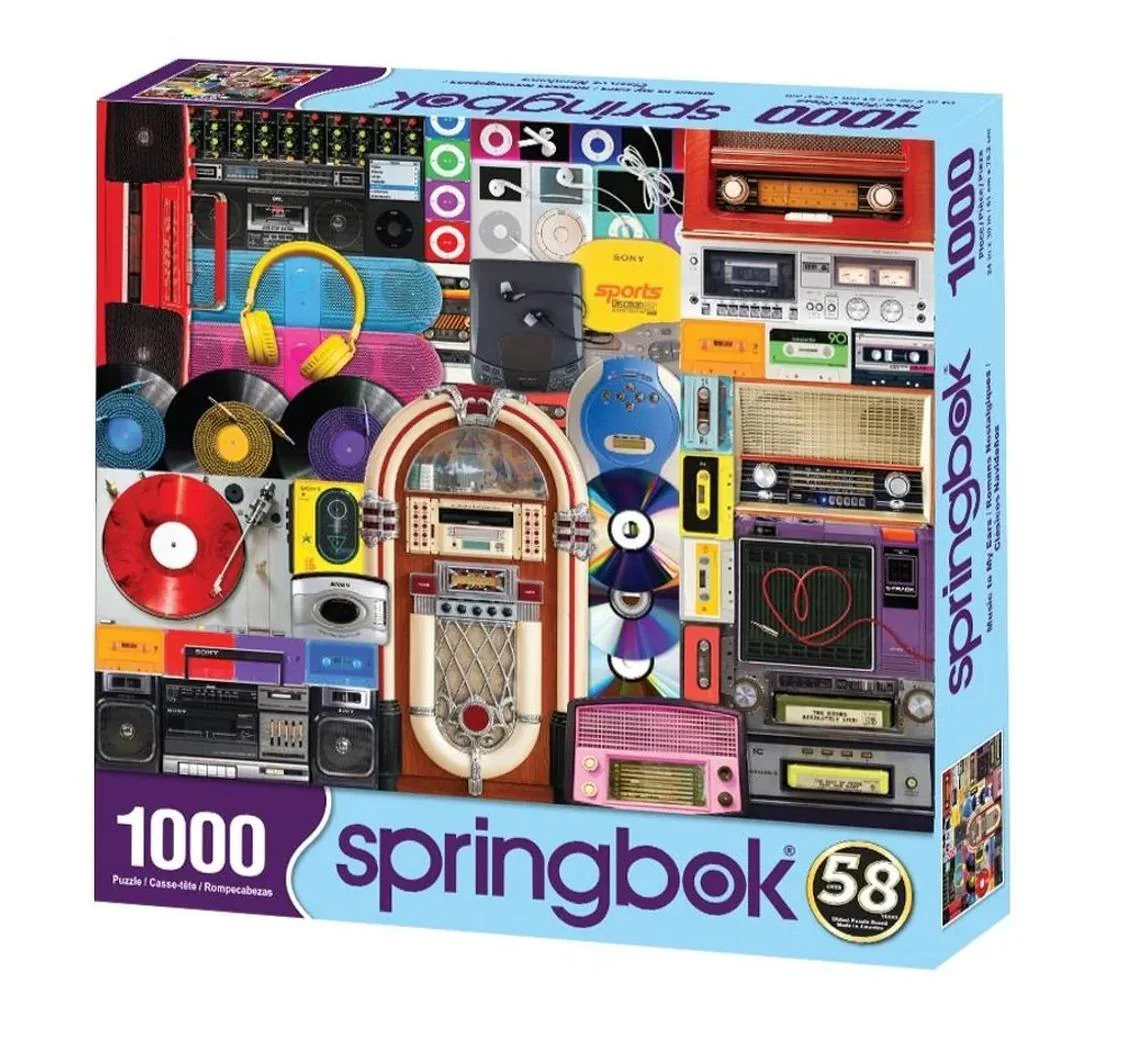 Springbok Puzzles: Music To My Ears - 1000 Piece Puzzle