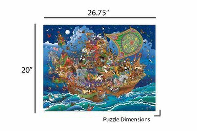 Springbok Puzzles: Noah's Ark Adventure - 400 Piece Puzzle - Image 4