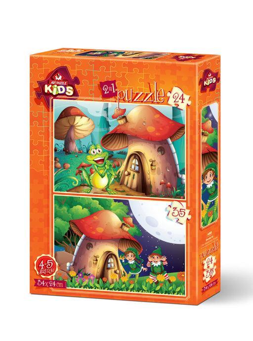 Springbok Puzzles: The Mushroom House