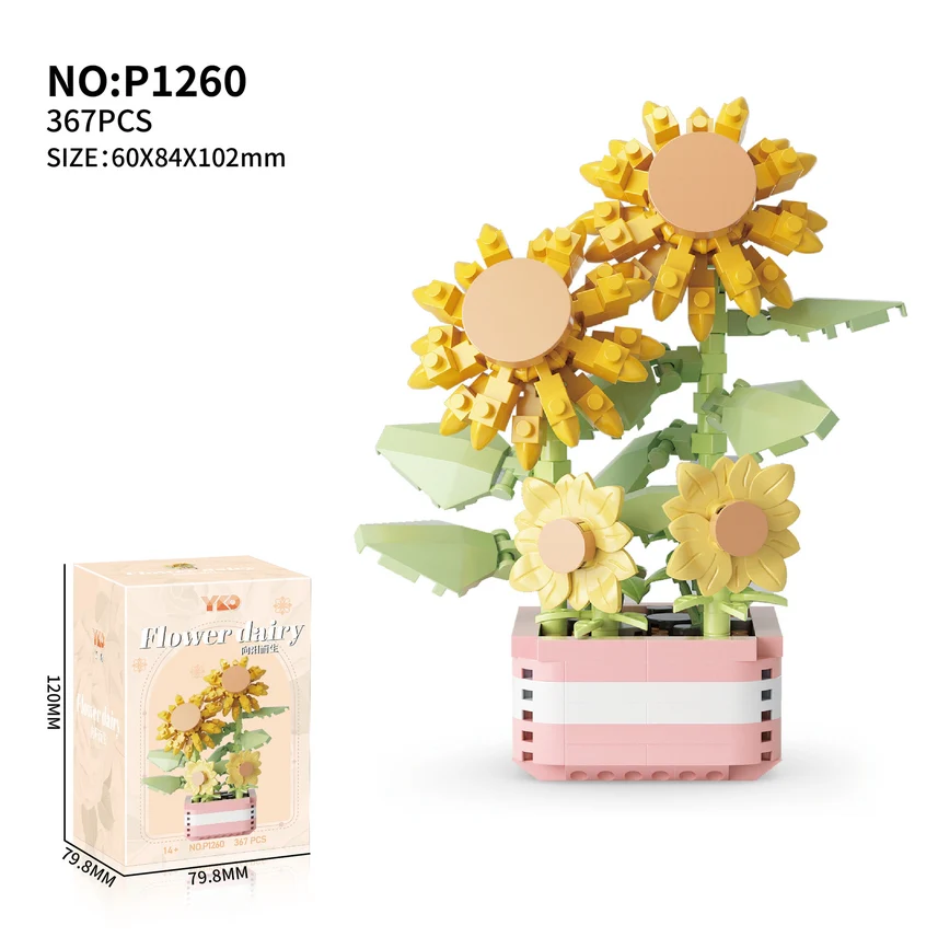 Springer Decor: Flower - Plant Legos