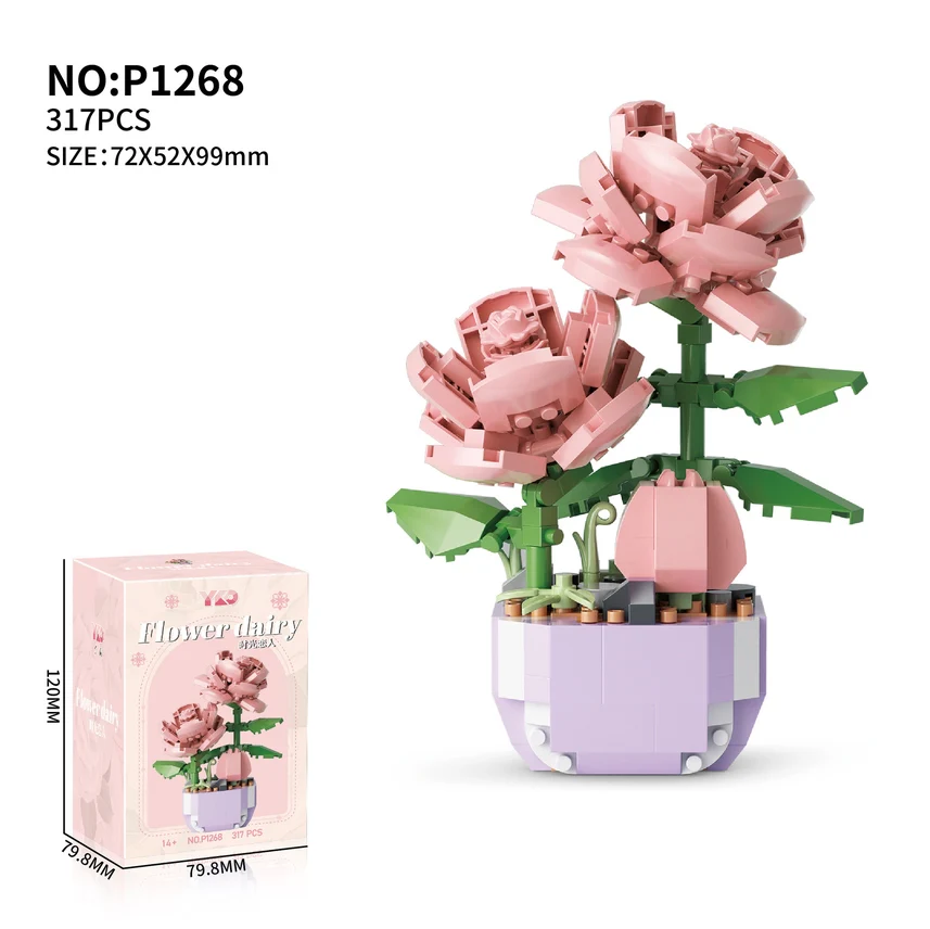 Springer Decor: Flower - Plant Legos - Image 3