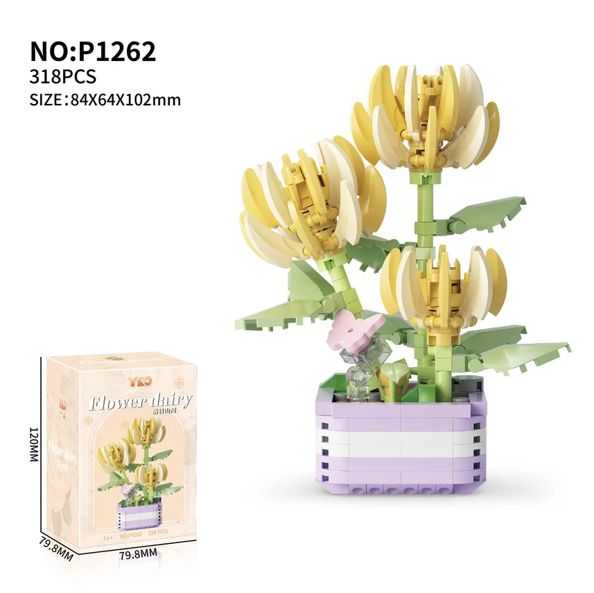 Springer Decor: Flower - Plant Legos - Image 6