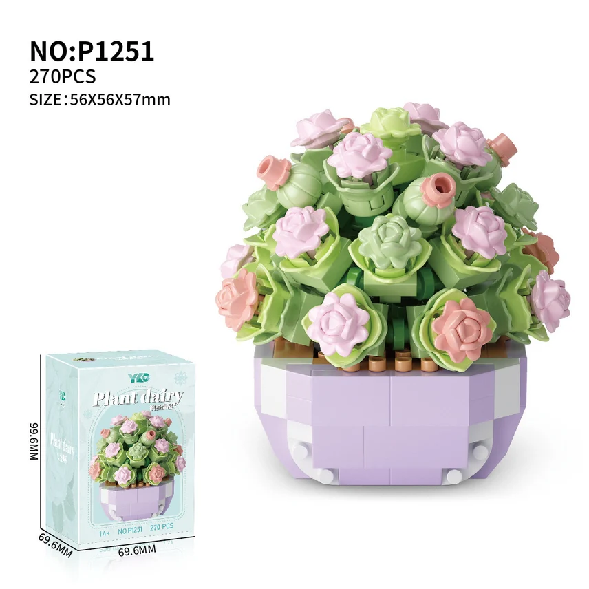 Springer Decor: Succulents - Plant Legos - Image 3