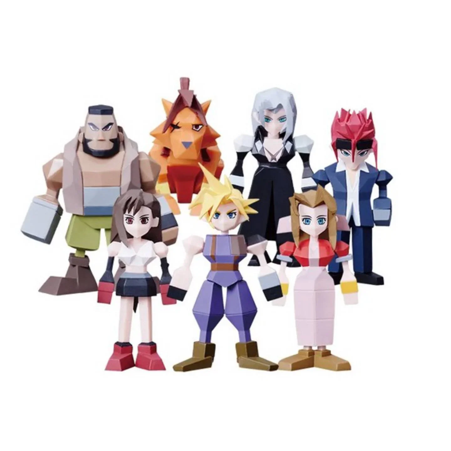 Square Enix: Final Fantasy VII - Polygon Figure Collection Vol.1 - Blind box - Image 2
