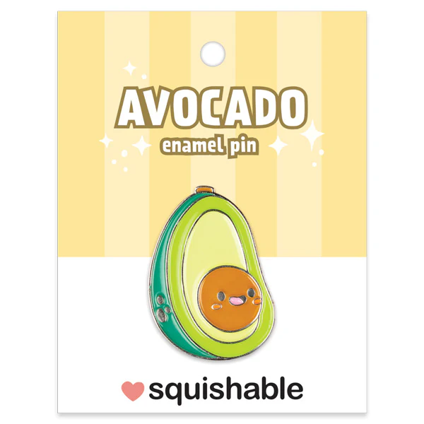 Squishable: Enamel Pin - Avocado
