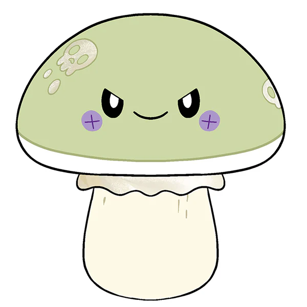Squishable: Mini Deathcap Mushroom