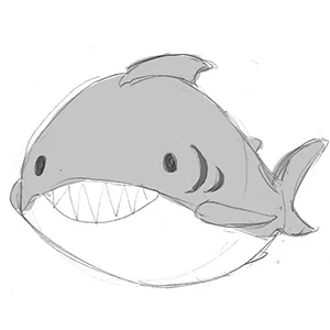 Squishable: Mini Great White Shark - Image 5