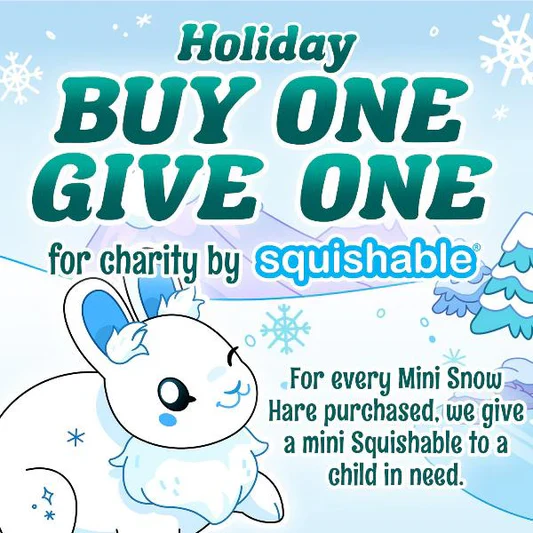 Squishable: Mini Snow Hare for Charity - Image 4