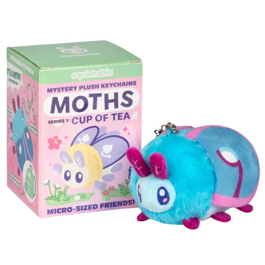 Squishable: Mystery Plush Keychain - Moths