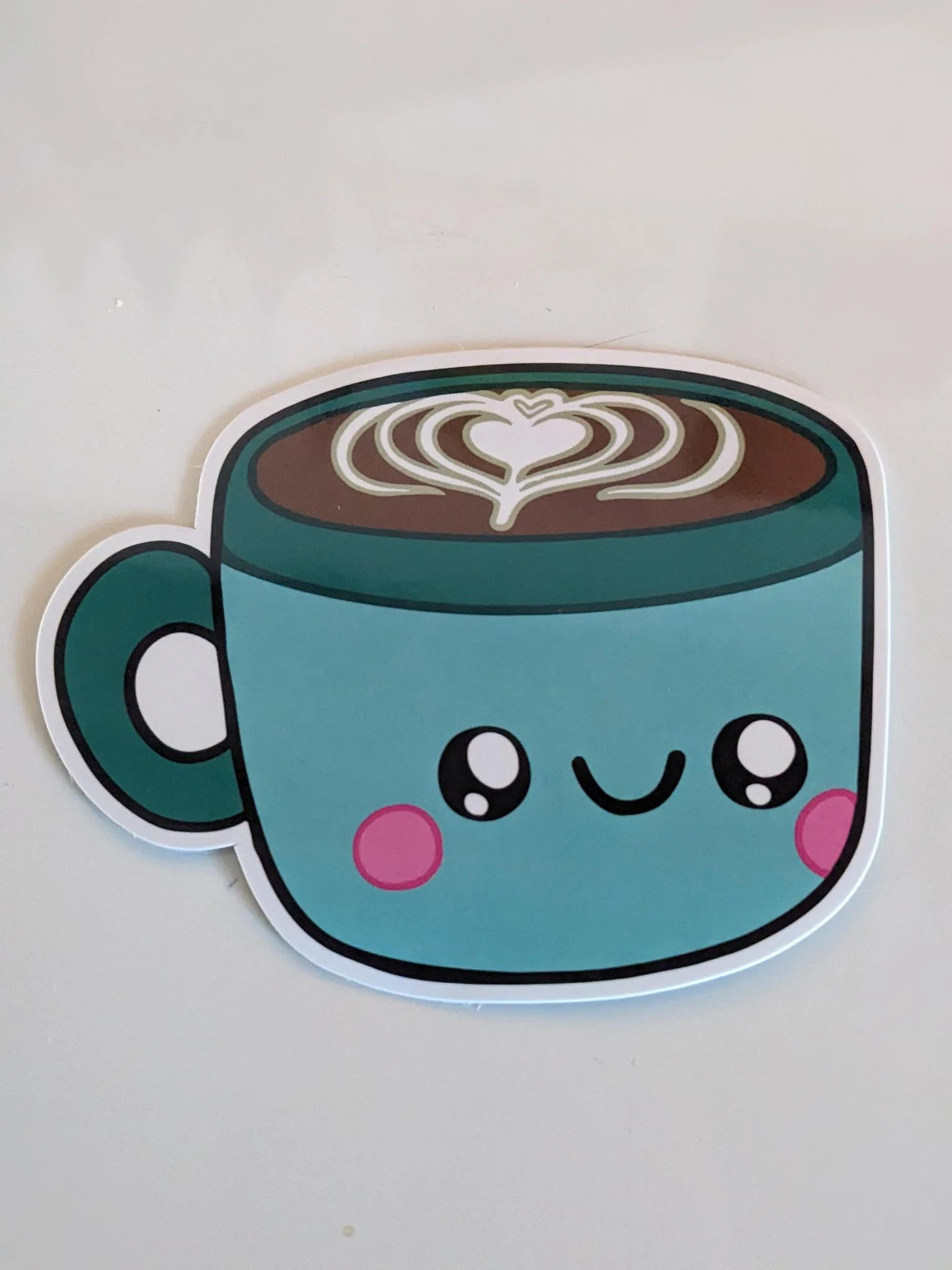 Squishable: Sticker - Cappuccino