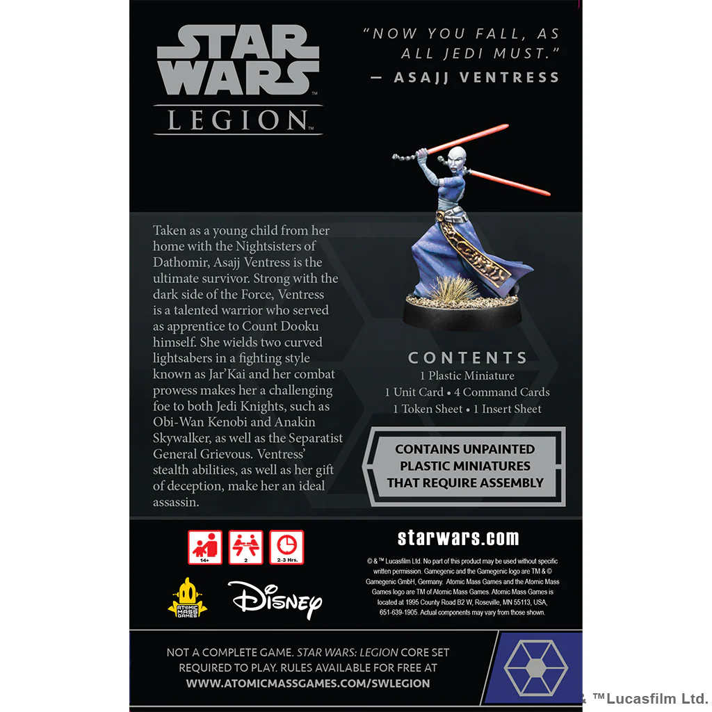Star Wars Legion: Asajj Ventress - Operative Expansion - Image 3