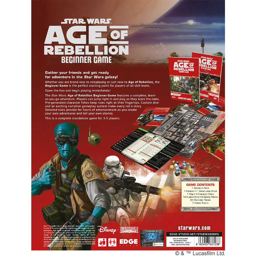 Star Wars RPG: Age of Rebellion - Beginner Game - Image 2