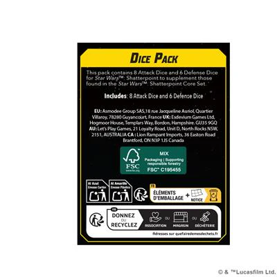 Star Wars: Shatterpoint - Dice Pack - Image 2
