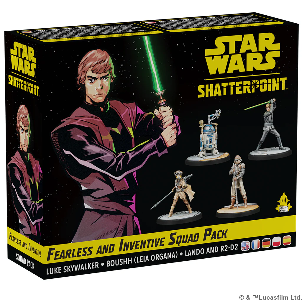 Star Wars: Shatterpoint - Fearless and Inventive: Luke Skywalker Squad Pack