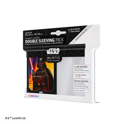 Star Wars: Unlimited - Art Sleeves - Double Sleeving Pack (Darth Vader)