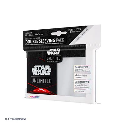 Star Wars: Unlimited - Art Sleeves - Double Sleeving Pack (Space Red) - Image 2
