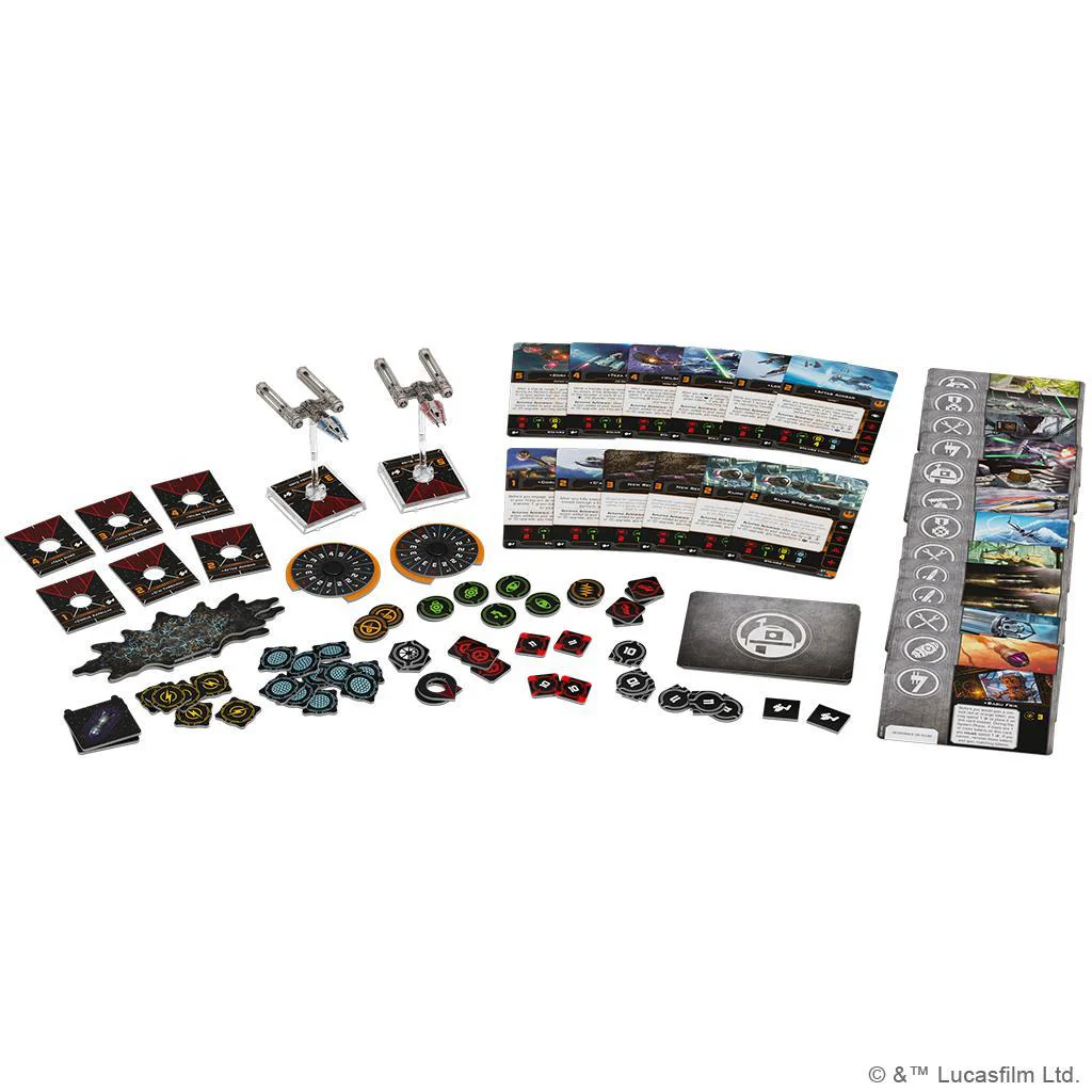 Star Wars X-Wing 2nd Edition: Resistance - BTA-NR2 Y-Wing Expansion Pack - Image 3