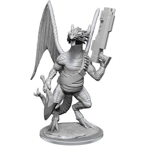 Starfinder Battles Deep Cuts Miniatures: Dragonkin - Unpainted