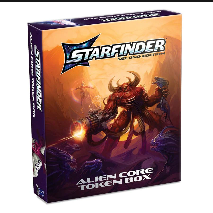 Starfinder RPG: Second Edition - Alien Core Token Box
